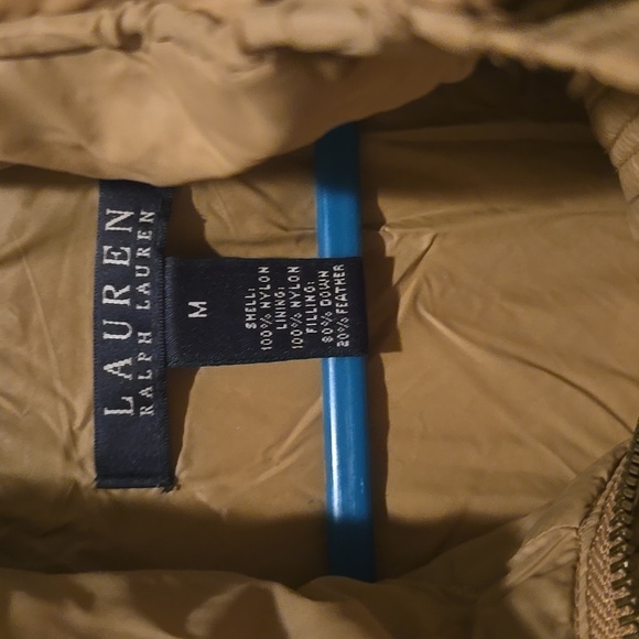 Ralph Lauren Tan Down Winter Coat✨️ - Picture 5 of 9